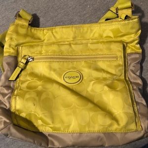 Authentic coach purse